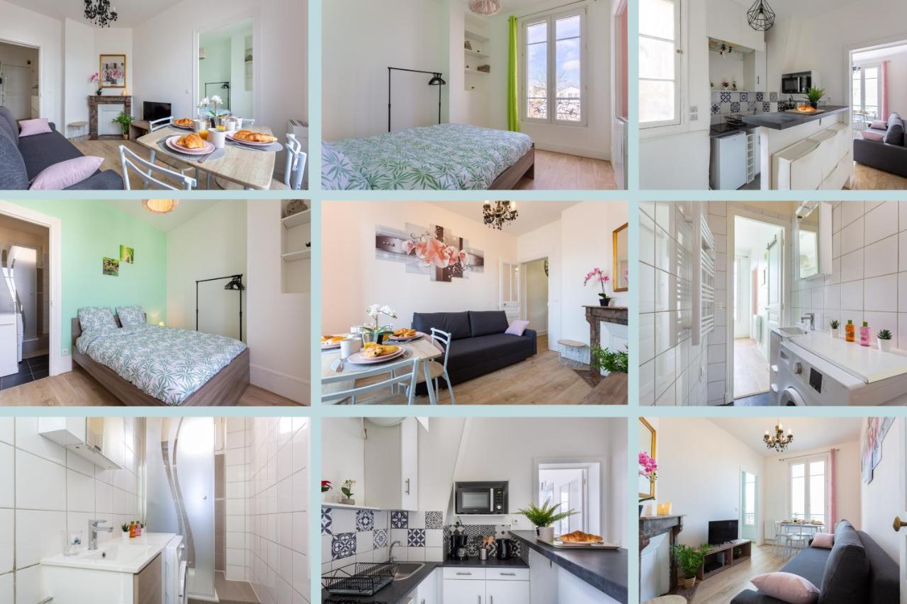 Le Charme Haussmannien-10 Min Paris Apartment Argenteuil Luaran gambar