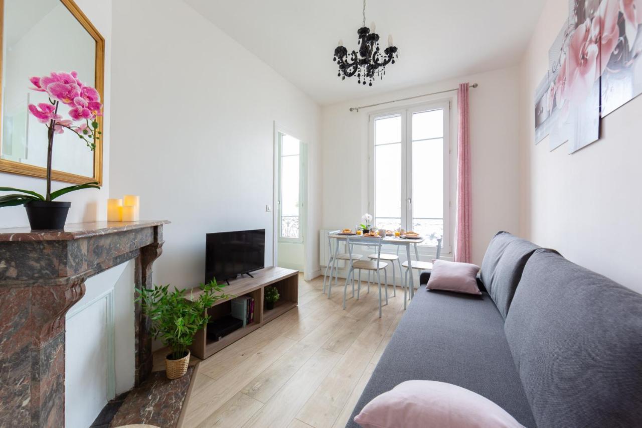 Le Charme Haussmannien-10 Min Paris Apartment Argenteuil Luaran gambar