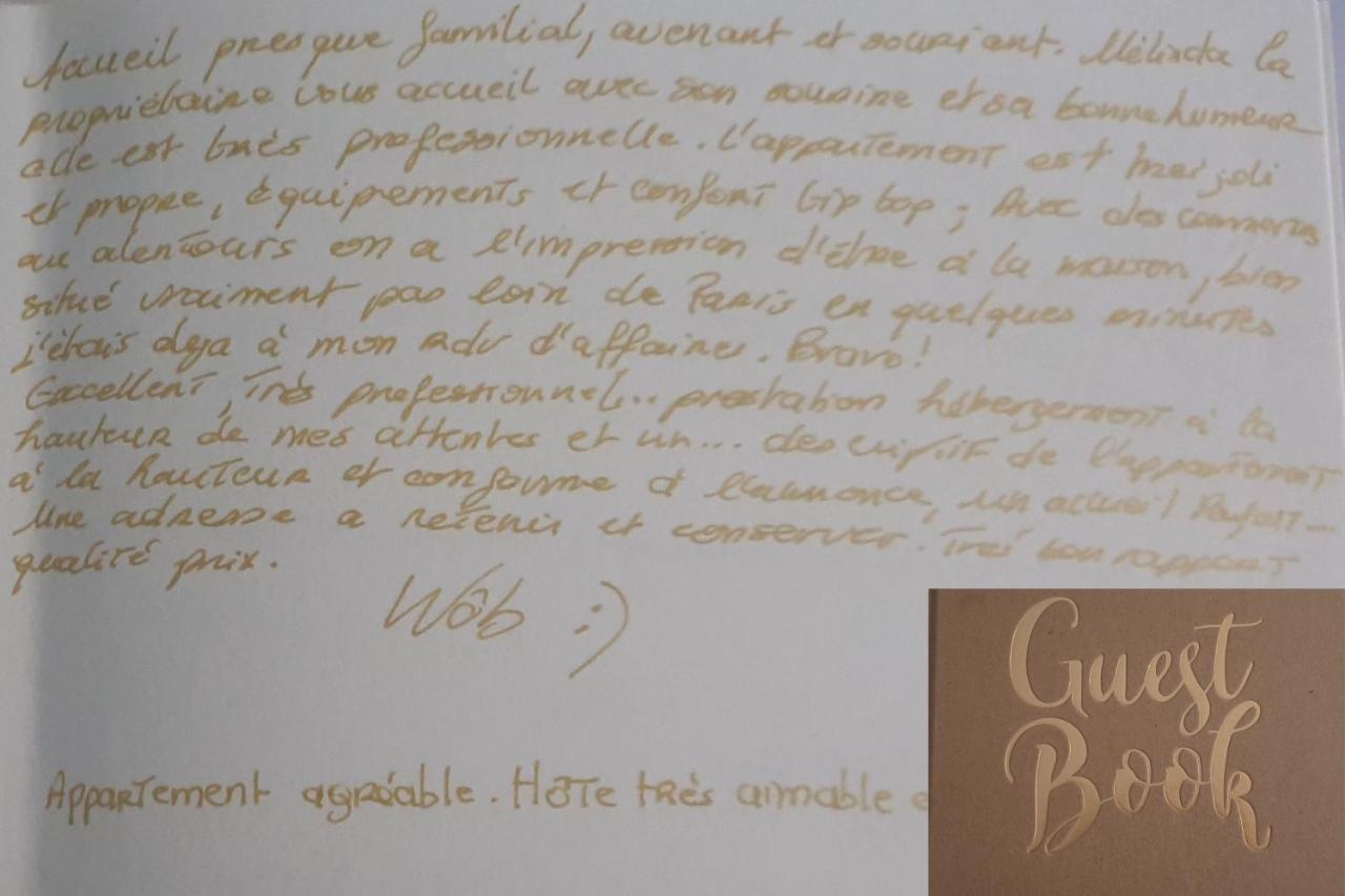 Le Charme Haussmannien-10 Min Paris Apartment Argenteuil Luaran gambar